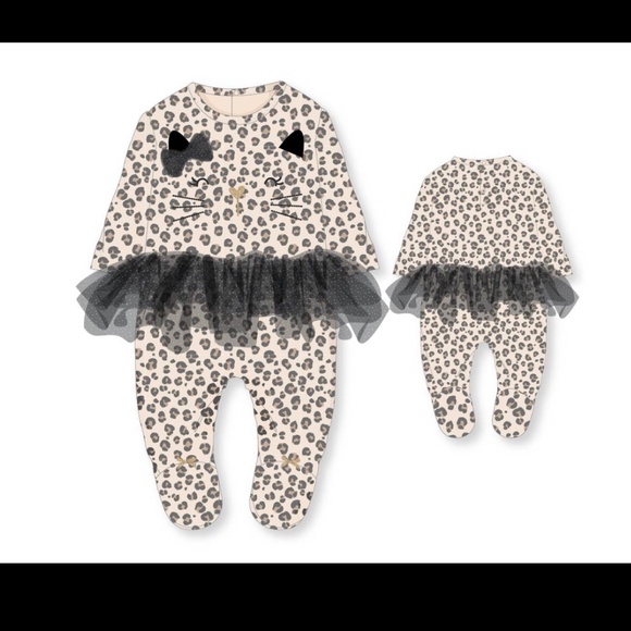 Girls tutu sleep suit